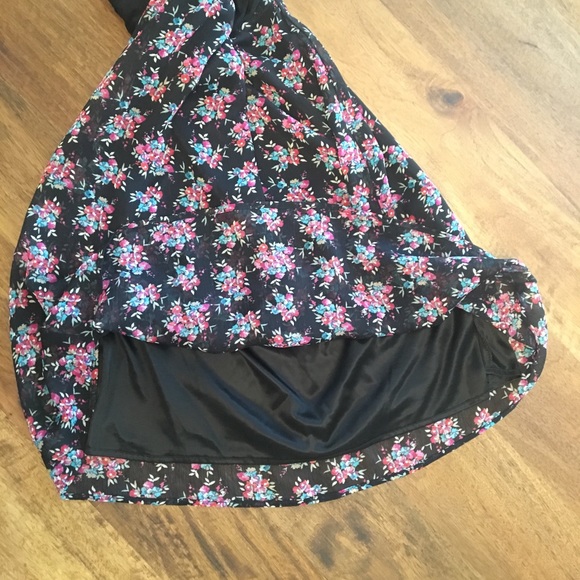 Express Strapless Summer Dress - Picture 3 of 4